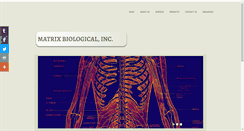 Desktop Screenshot of matrixbiological.com